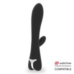 Brilly Glam Erik czarny – Model bezprzewodowy, 10 trybow, silikon medyczny, USB, Watchme