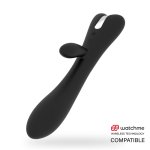 Brilly Glam Erik czarny – Model bezprzewodowy, 10 trybow, silikon medyczny, USB, Watchme
