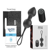 BRILLY GLAM Pilot – Trenażer mięśni dna miednicy z wibracjami, USB, IPX7, pilot zdalny
