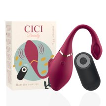 CICI Beauty EGG – Silikonowy model zdalnie sterowany, 10 trybów, wodoodporny, USB
