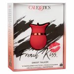 CalExotics French Kiss Sweet Talker – Kompaktowy masażer silikonowy, 12 trybów, USB