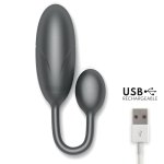 ONINDER Denver Czarna Aplikacja Bezprzewodowa Jajko Wibracyjne 7x2,7cm, IPX7 Bluetooth