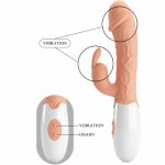 Pretty Love 1002S – model z podwójnym systemem wibracji, beżowy, 30 trybów