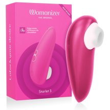Womanizer Starlet 3 różowy – kompaktowy model z 6 poziomami intensywności, IPX7