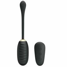 Pretty Love Doreen – czarne jajko wibrujące, pilot bezprzewodowy, wodoodporne, akumulator USB