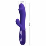 Pretty Love Snappy – fioletowy stymulator punktu G, 30 trybów, ładowanie USB