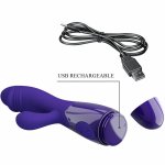 Pretty Love Snappy – fioletowy stymulator punktu G, 30 trybów, ładowanie USB
