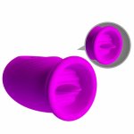 Pretty Love Daisy Dual Egg – podwójny system wibracyjny, 12 trybów, 3 rotacje, USB, fioletowy