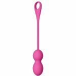 Pretty Love Elvira – różowe kulki treningowe Kegla, 12 trybów, Bluetooth, aplikacja, USB