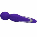 Pretty Love Walter – fioletowy masażer silikonowy, 7 trybów, 5 intensywności, magnetyczny USB