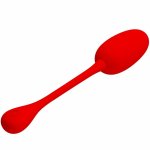 Pretty Love Knucker – czerwone jajko wibracyjne, akumulatorowe, 12 trybów, pamięć ustawień