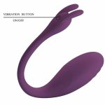 Pretty Love Catalina Wibrator Fioletowy USB 12 Trybow Sterowanie Aplikacją i Pilotem