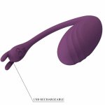 Pretty Love Catalina Wibrator Fioletowy USB 12 Trybow Sterowanie Aplikacją i Pilotem
