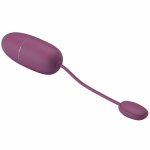 Pretty Love Lila Jajko Wibrujące Fioletowe 12 Trybow Aplikacja Silikon Medyczny