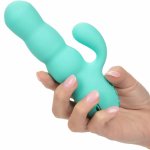 CalExotics California Dreaming Del Mar Diva Aqua Green Podwójny Masażer USB 10 Trybow