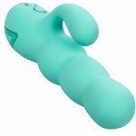 CalExotics California Dreaming Del Mar Diva Aqua Green Podwójny Masażer USB 10 Trybow