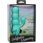CalExotics California Dreaming Del Mar Diva Aqua Green Podwójny Masażer USB 10 Trybow