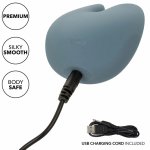 CalExotics Mod Curve Stimulator Blue Masażer Silikonowy USB 10 Trybow Dwusilnikowy