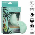 CalExotics Pacifica Bali Teaser 10 Trybow Aqua – silikonowy model z chipem pamięci, przezroczysty, ładowanie USB
