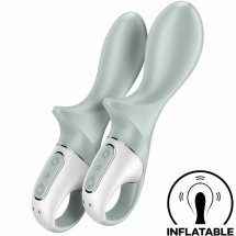 Satisfyer Air Pump Booty 3 Szarozielony Anatomiczny Model Funkcja Powiększania 12 Trybow