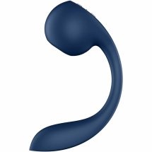 Satisfyer Pro+ Wave 4 Anatomiczny System Impulsow Powietrza Ciemnoniebieski – spiralny ruch, Bluetooth, IPX7