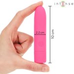 Intense Symone Rożowa Kula Wibracyjna USB – 8 trybow, silikon medyczny, wodoodporna, kompaktowa