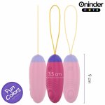 ONINDER CUTE – intymna maszyna wibrująca z aplikacją, 9 trybów, silikon medyczny, różne kolory