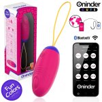 ONINDER CUTE – intymna maszyna wibrująca z aplikacją, 9 trybów, silikon medyczny, różne kolory