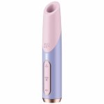Satisfyer Bold Kiss Wave miniaturowy stymulator powietrzny, fioletowy, 33 programy USB-C