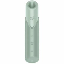 Satisfyer Naughty Kiss Wave Air Wave kompaktowa maszyna intymna, akwamaryn, USB-C