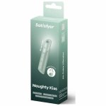 Satisfyer Naughty Kiss Wave Air Wave kompaktowa maszyna intymna, akwamaryn, USB-C