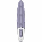 Satisfyer Air Pump Vibrator 1 fioletowy model z systemem powiększania, 12 trybow
