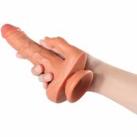 SHEQU Julian Model 16cm system wibracyjny z pilotem, silikonowy, anatomiczny