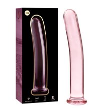 Ibiza Nebula Series Model 8 szklany gadżet intymny borokrzemowy różowy 14,5 cm – ręcznie formowany