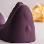 Rocks-Off Ruby Glow Purple urządzenie intymne sit-on, 10 trybow, silikon, 2 silniki