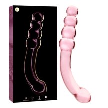 Ibiza Nebula Series Model 14 szkło borokrzemowe różowe 18,5 cm – anatomiczny model, ręcznie wykonany