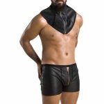 Passion Edward 051 Komplet Czarny L/XL – nowoczesny design, Oeko-Tex, poliuretan