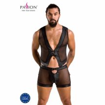 Passion Komplet William Czarny S/M – nowoczesny design, poliuretan, Oeko-Tex