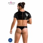 Passion 057 Komplet Peter Black S/M – nowoczesny design, poliester, Oeko-Tex