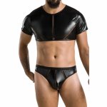 Passion 057 Komplet Peter Black S/M – nowoczesny design, poliester, Oeko-Tex