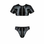 Passion 057 Komplet Peter Black S/M – nowoczesny design, poliester, Oeko-Tex