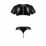 Passion 057 Komplet Peter Black S/M – nowoczesny design, poliester, Oeko-Tex