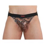 BURN Jock Snake Czarny M – stylowy pas biodrowy, elastyczny materiał, nowoczesny design