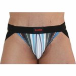 BURN Jockstraps 009 Multicolor/Czarny L – anatomiczny pas biodrowy z nowoczesnym designem
