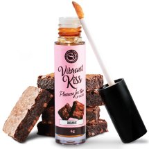 Secret Play Vibrant Kiss Brownie – błyszczyk do ust z efektem chłodzenia, jadalny 6g