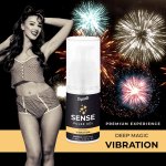 Coquette Chic Desire Pulse żel intymny truskawkowy 15ml – efekt pulsacji, opakowanie airless