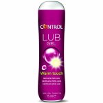 Control Lub Gel Warm Touch Żel Intymny Rozgrzewający 75 ml Pomarańczowy Wodny