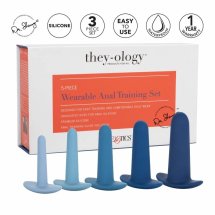 CalExotics They-Ology zestaw do treningu analnego 5 elementow – silikonowe ekspandery progresywne