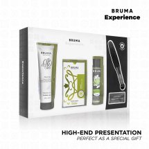 BRUMA Xperience Zestaw Arbuzowy – komplet intymny z aplikatorem wibracyjnym, żelem i olejkiem