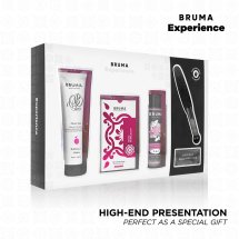 Bruma Xperience Zestaw Słodka Guma – żel Ultra Slip, olejek, lubrykant i akcesoria imprezowe
